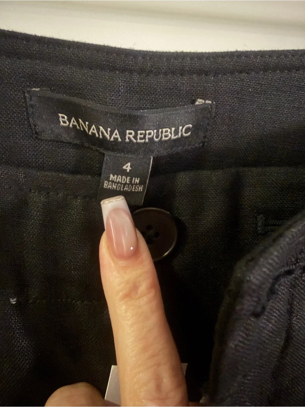 Banana Republic Wide-Leg Linen Pant